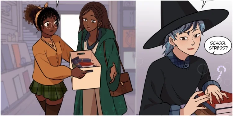 Rhia, Sage, and Quinn in Love And Other Wicked Things Chapter 6