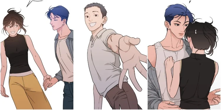Siru, Cheong, and Jiho in My Lucky Strike Chapter 61