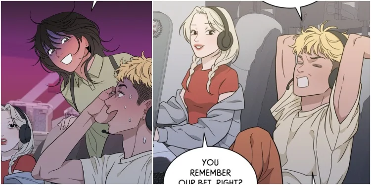 Siru and Gukhwa in My Lucky Strike Chapter 62