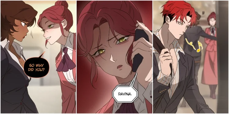Val, Davina, and Nico