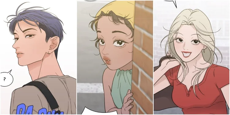 Cheong, Mint, And Monet in My Lucky Strike Chapter 66