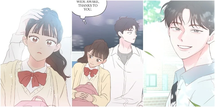Dogyeong and Rai in My Fake Crush Chapter 1-4