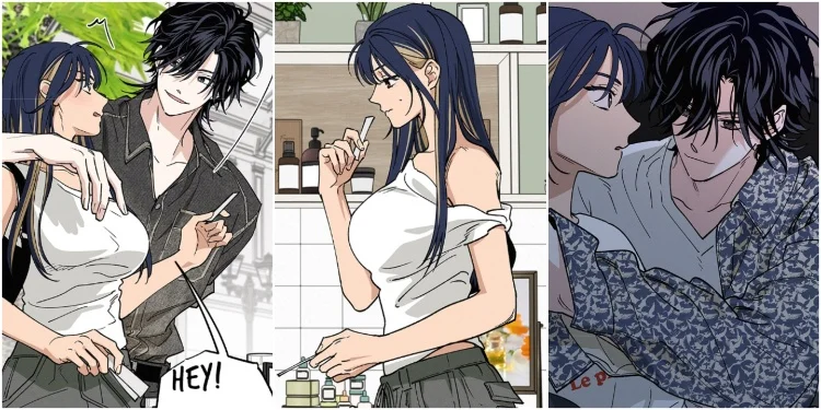 Eunseo and Sihwa in In Between Chapter 29-35