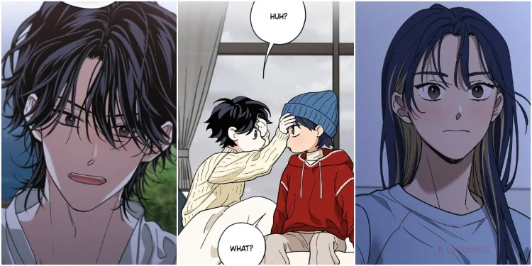 Eunseo and Sihwa in In Between Chapter 44-53