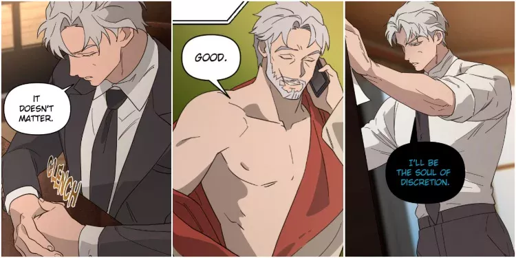 Gabriel and Raphael in The Mafia Nanny Chapter 82-83