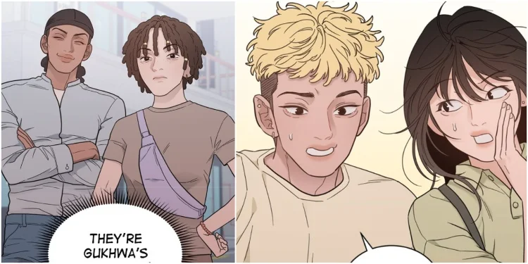 Gukhwa's Parents and Siru in My Lucky Strike Chapter 63