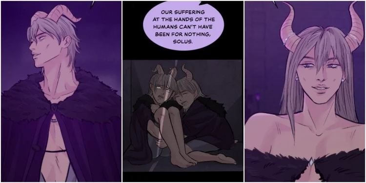 Hyrus and Solus's Childhood Glimpse in Osora Chapter 73