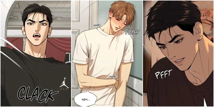 Jaekyung and Kim Dan in Jinx Chapter 31-40