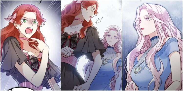 Juliette and Iris in The Flower that Swallowed the Beast