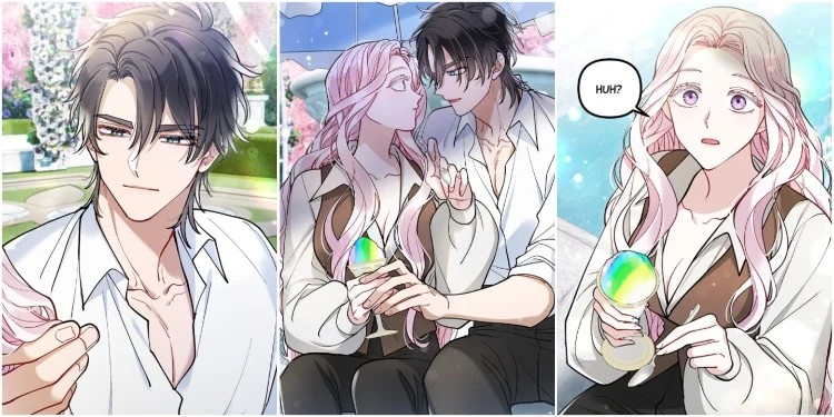 Kei and Iris in The Flower that Swallowed the Beast Chapter 1-9