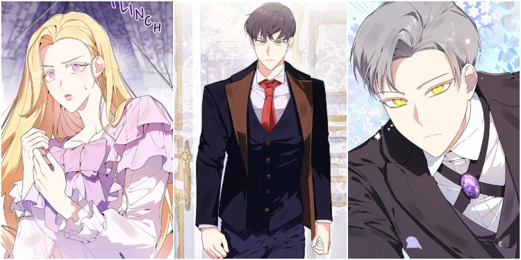 Laura, Carlix, and Damian in The Villainess Is Bothered by Male Leads Chapter 1-4