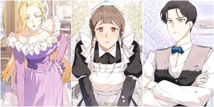 Laura, Irena, and Lindel in The Villainess Is Bothered by Male Leads