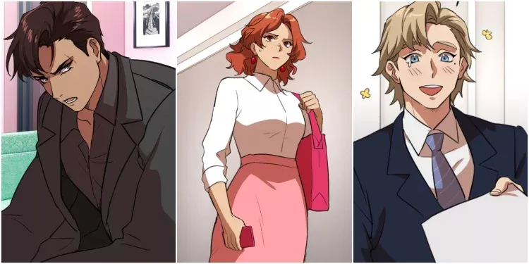 Ronan, Bonnie, and Weasley in Accidental Assassin Chapter 1-7