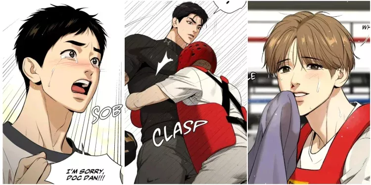 Yoon-gu, Jaekyung, and Dan in Jinx Chapter 21-30